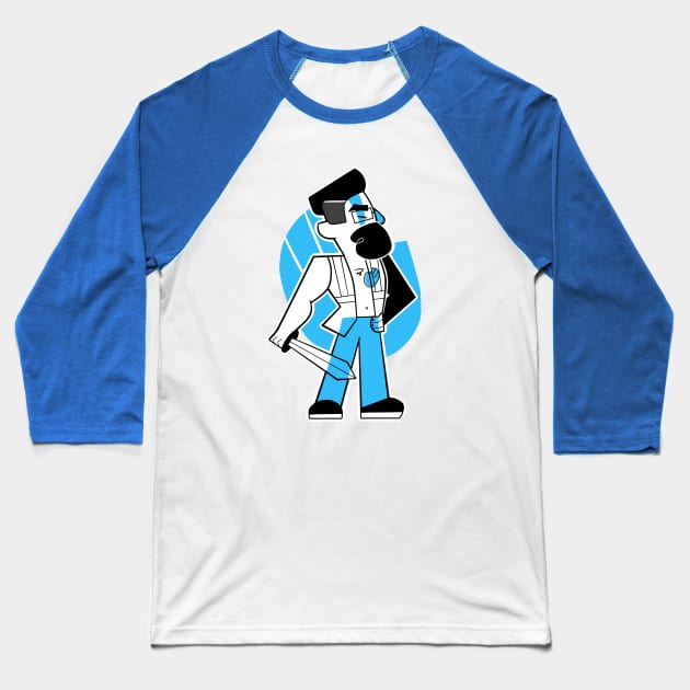 mbmbam travis Baseball T-Shirt by scribblybarf